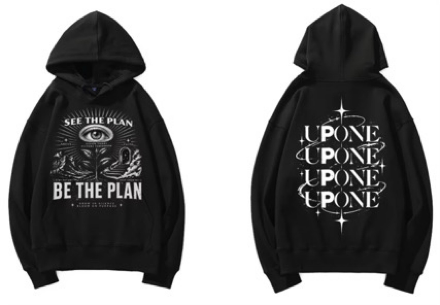 See The Plan Hoodie — Black